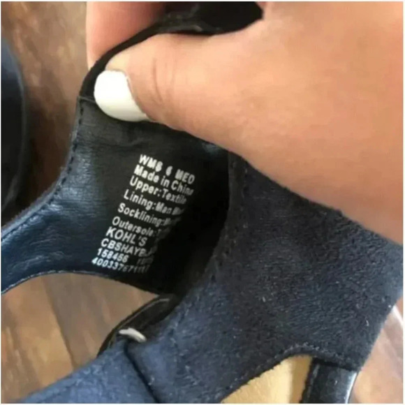 Croft & Barrow Heels | Black Heels | Black Open Toe Heels | Strappy Heels - Picture 8 of 8